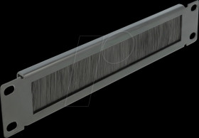 66287 10? Cable Management Brush Strip 1U black