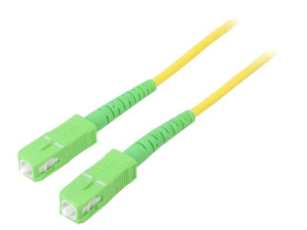SCA-SCA/OS2-250YL Patch cord światłowodowy OS2 SC/APC,z obu stron 25m LSZH
