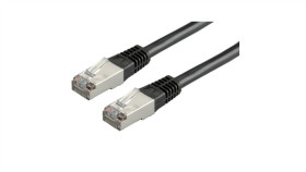 Value Kabel Krosowy Kat. 6 (Klasa E) S/Ftp (Pimf), Czarny, 5 M