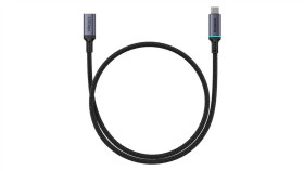 Kabel Baseus B0063370c111-00 Usb-C - Usb-C 4K 60Hz 100W 5A 10Gb/S 0,5M - Czarny