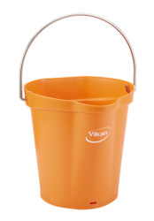 6l Vikan Hygiene Bucket, Orange