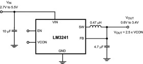 6MHz, 750mA Miniature, Adjustable, Step-Down DC-DC Converter for RF Power Amplifiers