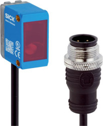 Czujniki fotoelektryczne Cylindryczne SICK 2x NPN/PNP zakres 15 m