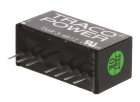 Przetwornica DC-DC, 3W, Uwe 36 → 75 V DC, Uwy 12V dc, Iwy 250mA, TRACOPOWER