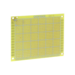 Płytka drukowana uniwersalna 7x9cm jednostronna żółta PU11