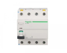 Wyłącznik różnicowoprądowy 4P 63A 0,03A typ SI iID A9Z31463
