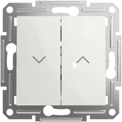 Schneider Electric EPH1370121D Asfora shutter button white 10 AX 250 VAC