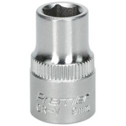 Sealey S3809 Walldrive Socket 9mm 3/8&quot;sq Drive