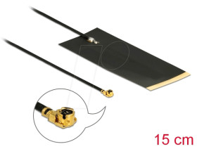 12615 LPWAN Antenna MHF® I plug FPC internal self adhesive