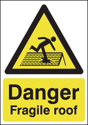 Etykieta ostrzegawcza, materiał PP Znak podłogowy