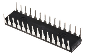 Mikrokontroler Microchip PIC18F SPDIP 28-pinowy Otwór przezierny PIC 16 kB, 256 B 8bit CAN: 40MHz RAM:768 B Ethernet: