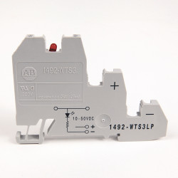 Kostka zaciskowa na szynie DIN Allen Bradley 20 → 14AWGŚruba 1492-W 24A 250 V