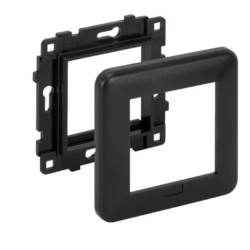 Simon Connect Suport podtynkowy z ramką K45 czarny KR245/14
