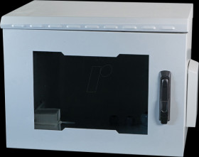 691709IP55.1G 19" wall-mounted housing, 9U, depth 450 mm
