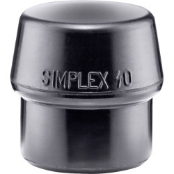 Halder 3202.040 SIMPLEX Replacement Head Semihard 65g, Medium-hard, Durable