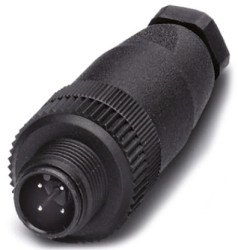 Złącze okrągłe 4-pinowe M12 Kabel Wtyk Phoenix Contact Męski IP67 SACC