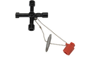 Klucz krzyżakowy do szaf sterowniczych SAM Klucz uniwersalny