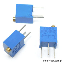 3266W-1-504 Potentiometer 500K Ohm THT BOURNS