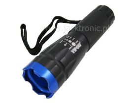 LATARKA RĘCZNA TAKTYCZNA LED + ETUI.