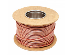 Kabel głośnikowy 2x2,5mm 1m tlyp przeźroczysty