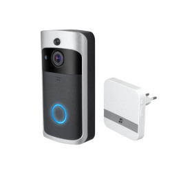 Videodomofon WiFi IP44 LTC wideodomofon FHD, MicroSD, TUYA