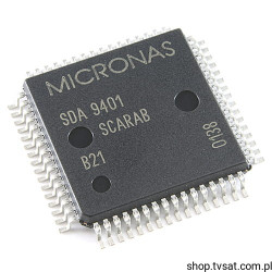 SDA9401 2.6 MBit Dynamic Access Memory SMD-QFP64 MICRONAS