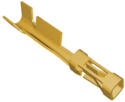 Zacisk zagniatany Żeński TE Connectivity AMPMODU MOD IV 24AWG 0.2mm² Obudowa złącza AMPMODU MOD IV