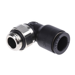 Złączka pneumatyczna G 1/4 męskie Wciskane 10 mm Legris Adapter gwintowany kolankowy G 1/4 męskie