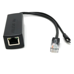 Micro-USB 10/100 PoE Splitter (5V 2.4A)