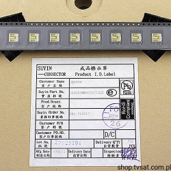 020200MB Mini USB Socket 5 Pin SMD SUYIN