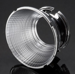 Reflektor LED 74 (Dia.) x 40mm, D 74mm, do użytku z Citizen CLL04x/CLU044, Cree CXA30, Cree CXB30, OSRAM SOLERIQ P13,