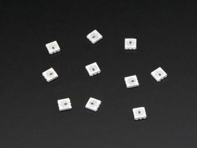 Adafruit 5050 RGB LED with Integrated Driver Chip - 10 Pack