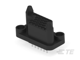 Listwa stykowa PCB 25-pinowe Metrimate raster: 5.08 mm Pionowy 5-rzędowe TE Connectivity Płyta 600 V W osłonie