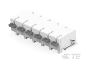 Obudowa złącza PCB 6-pinowe -rzędowe raster: 8mm TE Connectivity BUCHANAN