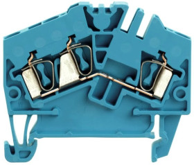 Złączka szynowa przelotowa ZDU 2.5-2/3AN BL 1706040000 /100szt./