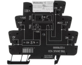 Przekaźnik przemysłowy 1P 6A 24V AC/DC TRS 24VUC 1CO 1122780000