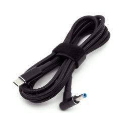 Przewód zasilający z wyzwalaczem PD 20V USB typu C - DC 4,5x3mm 1,8m (HP)