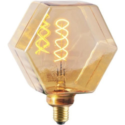 Żarówka Dekoracyjna LED E27 FILAMENT LB160 4W 260lm 1800K Ciepła 320 DecoVintage Amber GOLDLUX