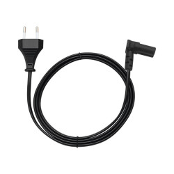 Kabel zasil. sieciowy 1,8m kąt. 2x0.75mm2 SN-14