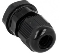 DLAWNICA.10C16 Dławnica do kabli o średnicy 5...10mm z tworzywa (gwint metryczny M16) + nakrętka