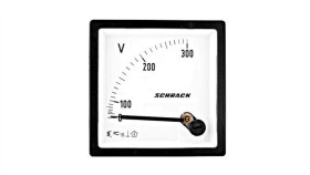 Woltomierz 72X72 300V Ac