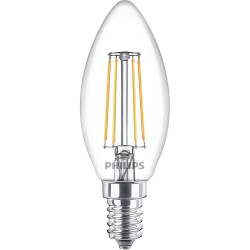 Philips 77779100 LED Bulb E14 4.3W=40W Warm White 3pck 3.5x9.7cm