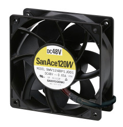 Wentylator osiowy 24 V DC DC 120 x 120 x 38mm 19.2W 309.2m³/h 58dB(A) IP68 800mA