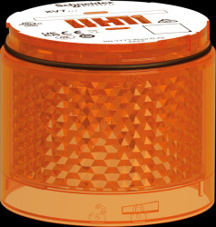 XVB7C25 Light element, modular, 70 mm, orange, 24 V ACDC, continuous lig