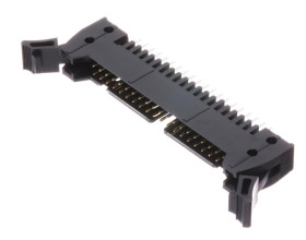 Złącze IDC 40-pinowe 2-rzędowe raster: 2.54mm Męski Przewlekany RS PRO