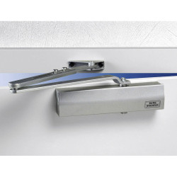 Burg W&#xE4;chter 17510 Silver Door Closer 503 Series Nan Coated