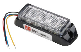 Moduł oświetleniowy 12 V DC, 24 V DC Migające Zielony Montaż powierzchniowy, montaż ścienny LED