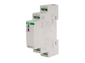 Przekaźnik bistabilny 230V 1R+1Z montaż na szynie DIN BIS-411-1R1Z F&F FILIPOWSKI