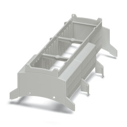 Obudowa urządzeń elektronicznych 161.6mm Górna część obudowy 161.6 x 89.7 x 54.85mm materiał: Poliwęglan Phoenix Contact