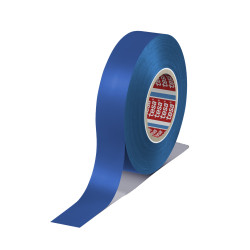 Taśma izolacyjna Niebieski szerokość: 19mm grubość: 130μm długość: 33m Miękki PVC 7000V Tesa